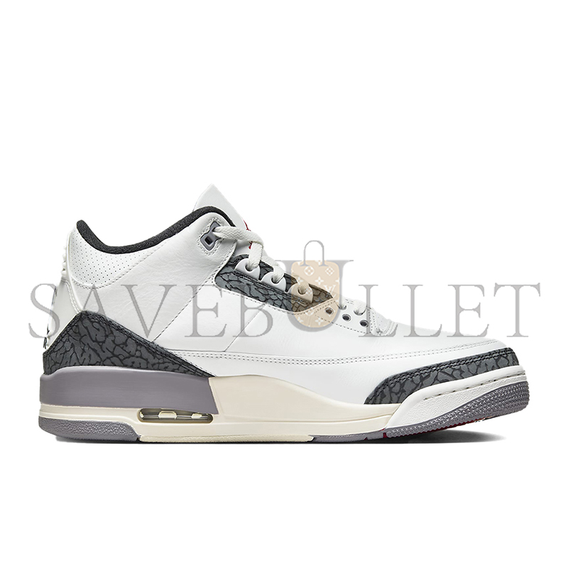 NIKE AIR JORDAN 3 CEMENT GREY CT8532-106